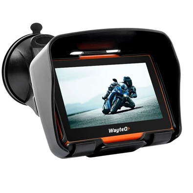 Wayteq xRIDER Smart 4,3" térkép nélküli motoros/autós navigáció Wayteq xRIDER Smart 4,3" térkép nélküli motoros/autós navigáció