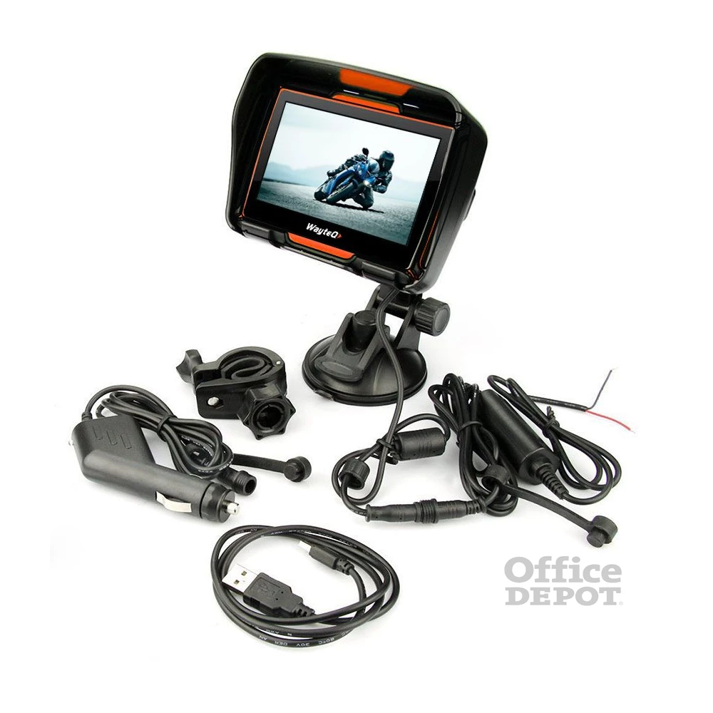 Wayteq xRIDER Smart 4,3" térkép nélküli motoros/autós navigáció