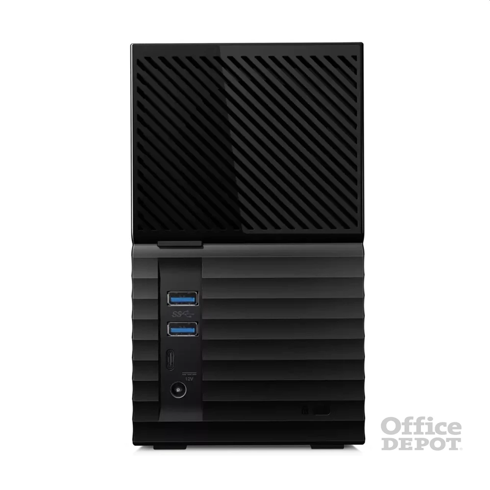 Western Digital 16TB USB 3.2 Gen1 My Book Duo (WDBFBE0160JBK) fekete külső winchester