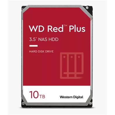 Western Digital 3,5" 10000GB belső SATAIII 7200RPM 256MB RED PLUS WD101EFBX winchester 3 év Western Digital 3,5" 10000GB belső SATAIII 7200RPM 256MB RED PLUS WD101EFBX winchester 3 év