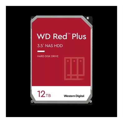 Western Digital 3,5" 12000GB belső SATAIII 7200RPM 256MB RED PLUS WD120EFBX winchester 3 év Western Digital 3,5" 12000GB belső SATAIII 7200RPM 256MB RED PLUS WD120EFBX winchester 3 év