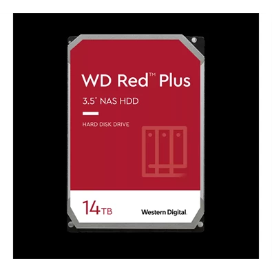 Western Digital 3,5" 14000GB belső SATAIII 7200RPM 512MB RED PLUS WD140EFGX winchester 3 év Western Digital 3,5" 14000GB belső SATAIII 7200RPM 512MB RED PLUS WD140EFGX winchester 3 év