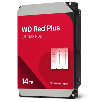 Western Digital 3,5" 14000GB belső SATAIII 7200RPM 512MB RED PLUS WD140EFGX winchester 3 év Western Digital 3,5" 14000GB belső SATAIII 7200RPM 512MB RED PLUS WD140EFGX winchester 3 év