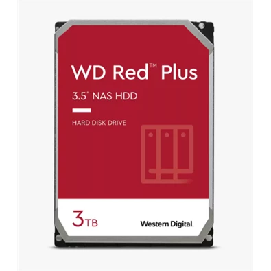 Western Digital 3,5" 3000GB belső SATAIII 5400RPM 128MB RED PLUS WD30EFZX winchester 3 év Western Digital 3,5" 3000GB belső SATAIII 5400RPM 128MB RED PLUS WD30EFZX winchester 3 év