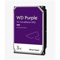 Western Digital 3,5 3000GB belső SATAIII 5400RPM 64MB PURPLE WD30PURX merevlemez Western Digital 3,5 3000GB belső SATAIII 5400RPM 64MB PURPLE WD30PURX merevlemez
