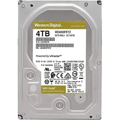 Western Digital 3,5" 4000GB belső SATAIII 7200RPM 256MB Gold WD4003FRYZ winchester Western Digital 3,5" 4000GB belső SATAIII 7200RPM 256MB Gold WD4003FRYZ winchester