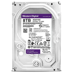 Western Digital 3,5" 8000GB belső SATAIII 7200RPM 256MB PURPLE WD82PURZ winchester 3 év Western Digital 3,5" 8000GB belső SATAIII 7200RPM 256MB PURPLE WD82PURZ winchester 3 év
