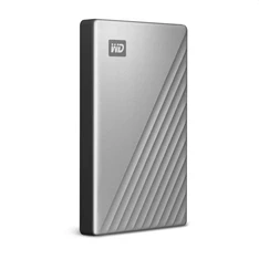 Western Digital 4TB USB 3.2 Gen1 2,5" My Passport Ultra (WDBFTM0040BSL) ezüst külső winchester Western Digital 4TB USB 3.2 Gen1 2,5" My Passport Ultra (WDBFTM0040BSL) ezüst külső winchester