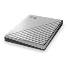 Western Digital 4TB USB 3.2 Gen1 2,5" My Passport Ultra (WDBFTM0040BSL) ezüst külső winchester Western Digital 4TB USB 3.2 Gen1 2,5" My Passport Ultra (WDBFTM0040BSL) ezüst külső winchester