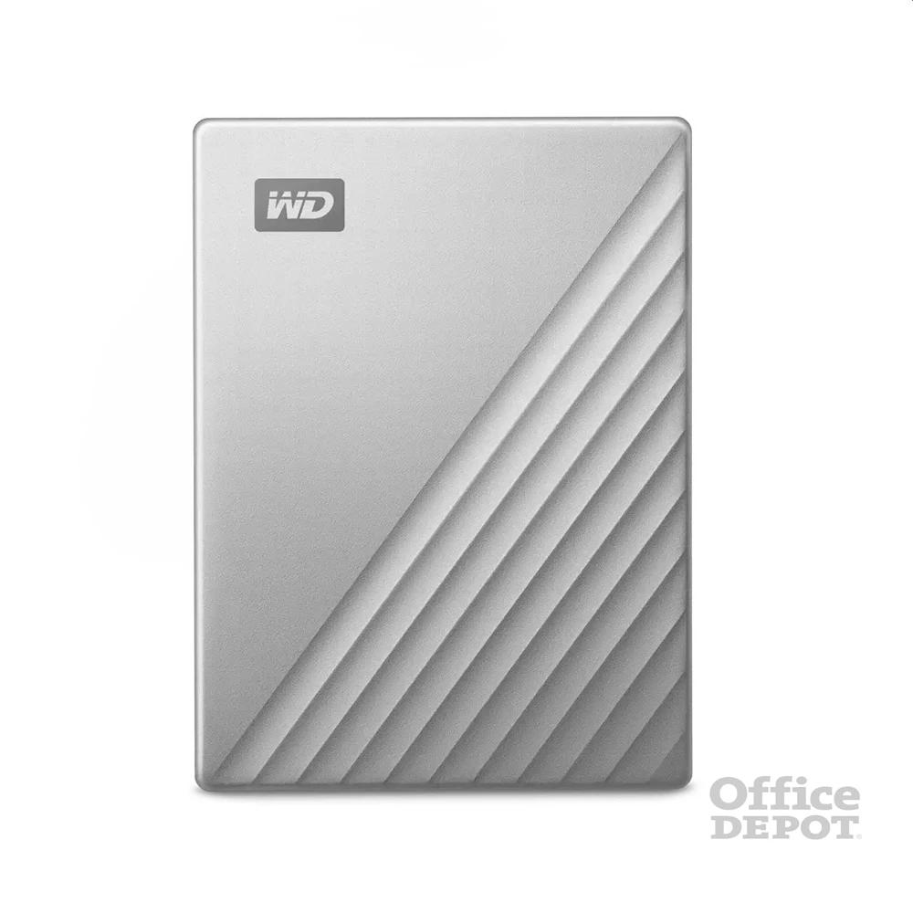 Western Digital 4TB USB 3.2 Gen1 2,5" My Passport Ultra (WDBFTM0040BSL) ezüst külső winchester
