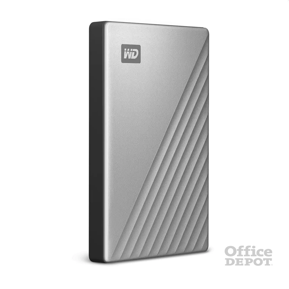 Western Digital 4TB USB 3.2 Gen1 2,5" My Passport Ultra (WDBFTM0040BSL) ezüst külső winchester