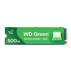 Western Digital 500GB M.2 NVMe 2280 Green SN350 (WDS500G2G0C-00CDH0) SSD Western Digital 500GB M.2 NVMe 2280 Green SN350 (WDS500G2G0C-00CDH0) SSD