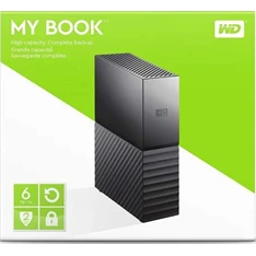 Western Digital MyBook Essential WDBBGB0060HBK 3,5" 6TB USB3.0 fekete külső winchester Western Digital MyBook Essential WDBBGB0060HBK 3,5" 6TB USB3.0 fekete külső winchester