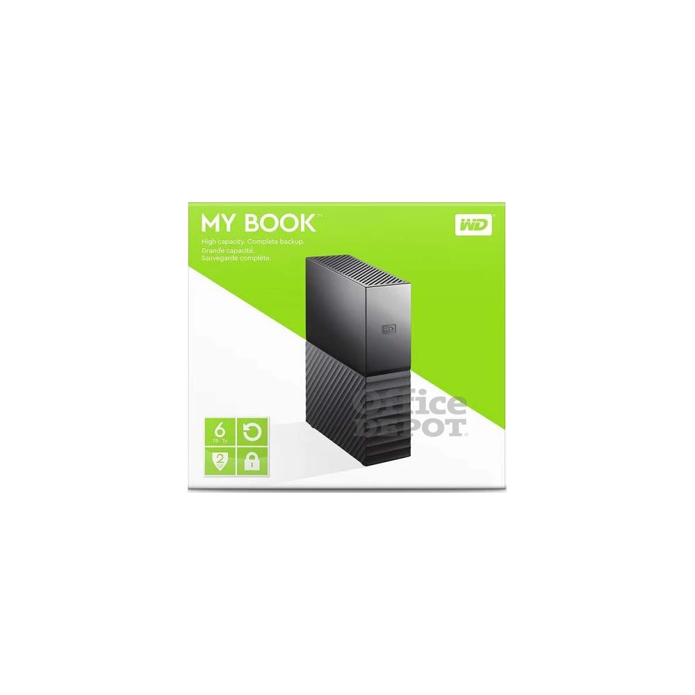 Western Digital MyBook Essential WDBBGB0060HBK 3,5" 6TB USB3.0 fekete külső winchester
