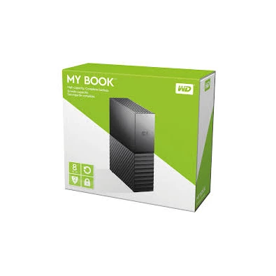 Western Digital MyBook Essential WDBBGB0080HBK 3,5" 8TB USB3.0 fekete külső winchester Western Digital MyBook Essential WDBBGB0080HBK 3,5" 8TB USB3.0 fekete külső winchester