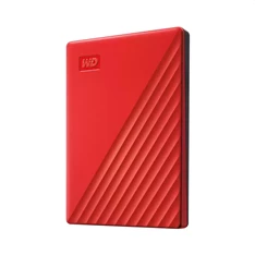 Western Digital My Passport WDBPKJ0040BRD 2,5" 4TB USB3.0 piros külső winchester Western Digital My Passport WDBPKJ0040BRD 2,5" 4TB USB3.0 piros külső winchester