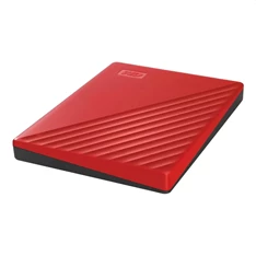Western Digital My Passport WDBPKJ0040BRD 2,5" 4TB USB3.0 piros külső winchester Western Digital My Passport WDBPKJ0040BRD 2,5" 4TB USB3.0 piros külső winchester