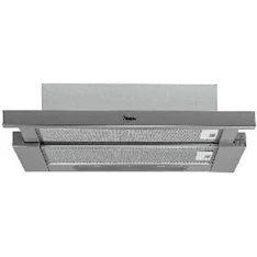 Whirlpool AKR 747 IX/1 szürke, beépíthető, kihúzható, méret:59,9 cm, zajszint:70 dB, páraelszívó