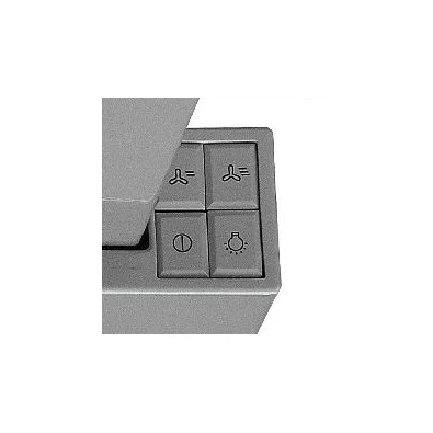 Whirlpool AKR 747 IX/1 szürke, beépíthető, kihúzható, méret:59,9 cm, zajszint:70 dB, páraelszívó