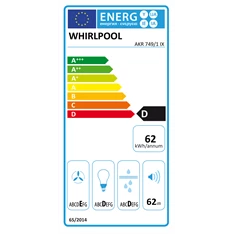 Whirlpool AKR 749/1 IX beépíthető páraelszívó Whirlpool AKR 749/1 IX beépíthető páraelszívó