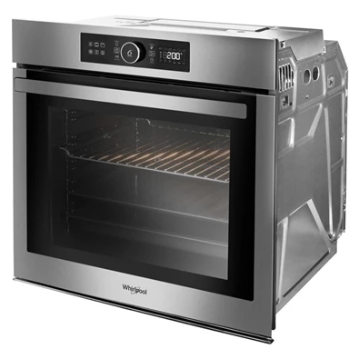 Whirlpool AKZ9 6270 IX inox, beépíthető, sütőtér: 73L, grill, légkeverés, sütő
