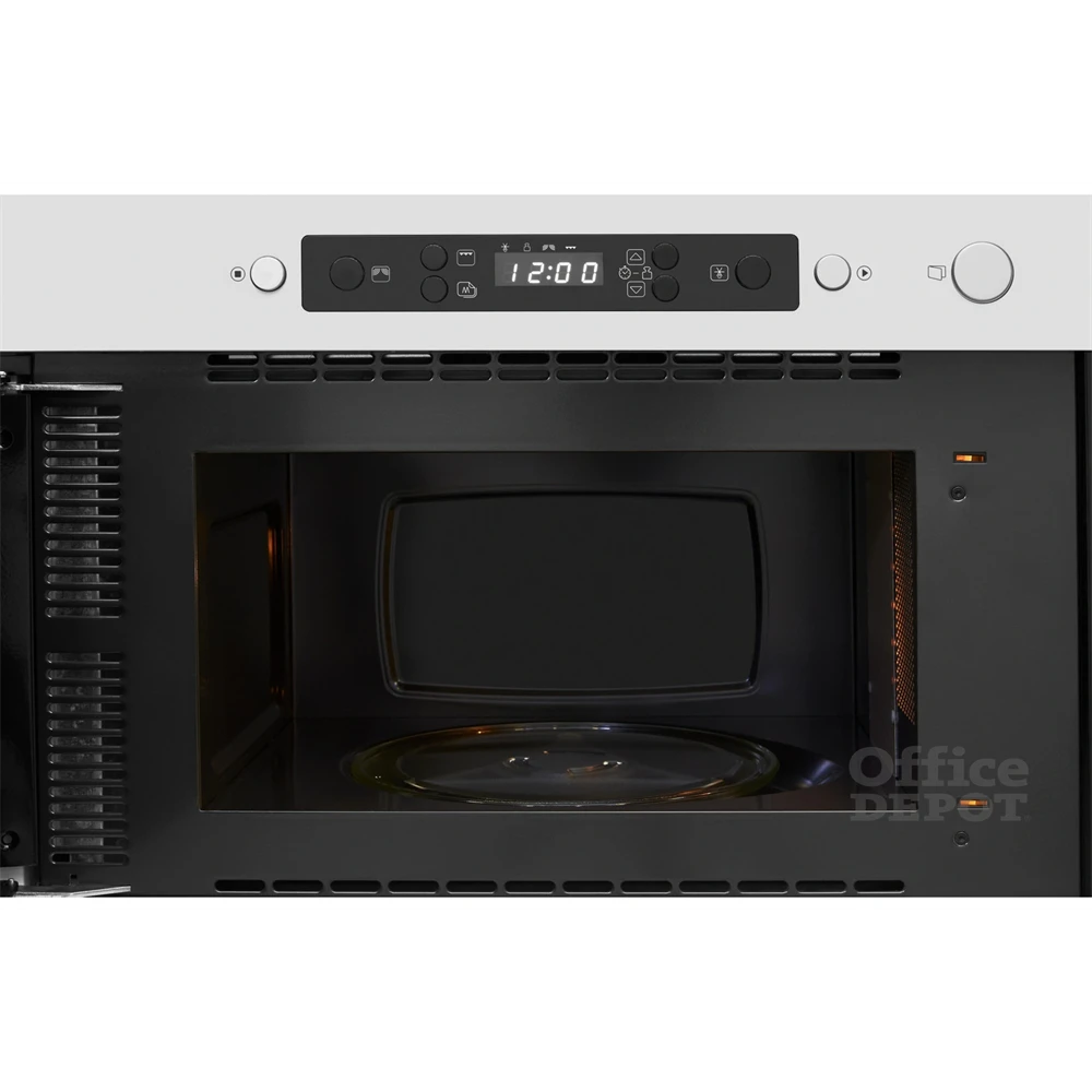 Whirlpool AMW 423 IX 1300W 22L inox beépíthető mikrohullámú sütő