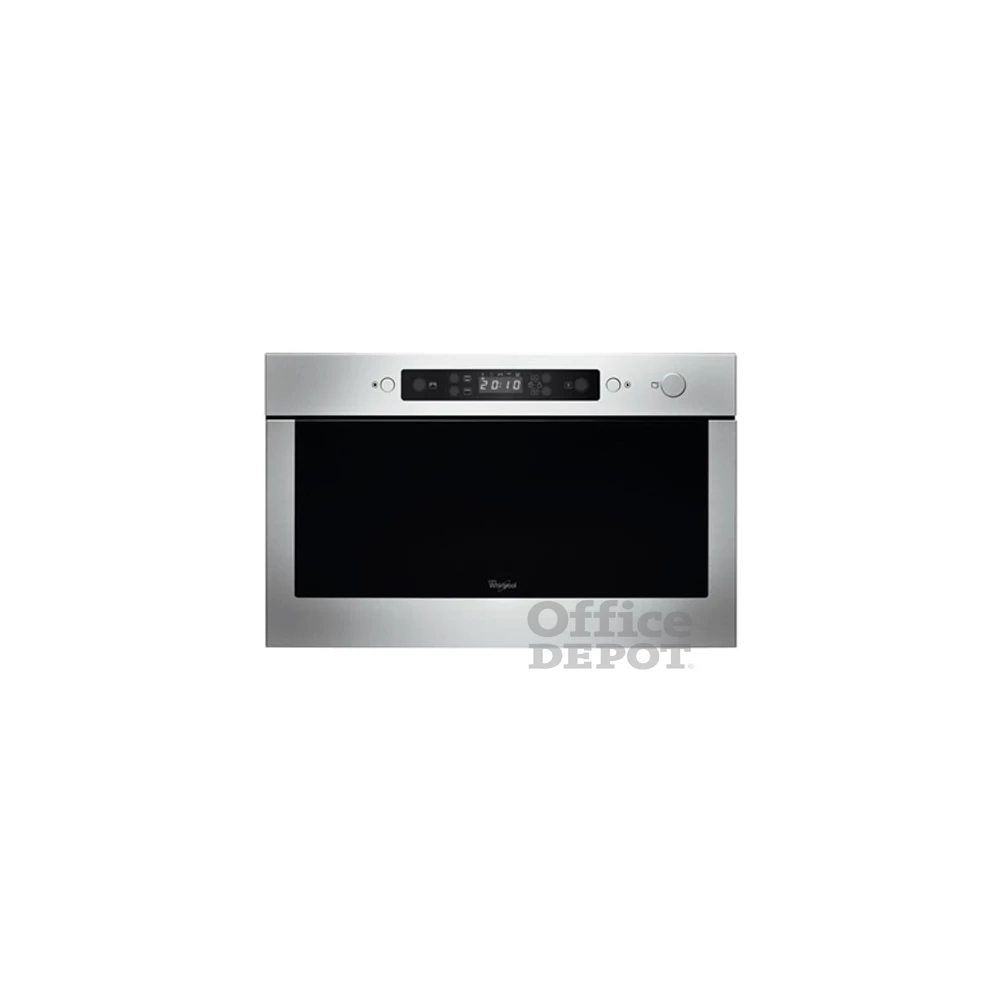 Whirlpool AMW 439/IX 750W 22L inox beépíthető mikrohullámú sütő