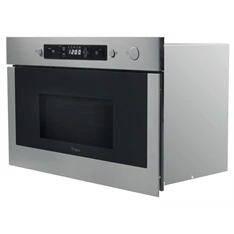Whirlpool AMW 439/IX 750W 22L inox beépíthető mikrohullámú sütő