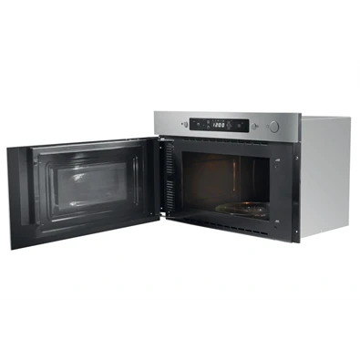 Whirlpool AMW 439/IX 750W 22L inox beépíthető mikrohullámú sütő