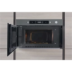 Whirlpool AMW 439/IX 750W 22L inox beépíthető mikrohullámú sütő