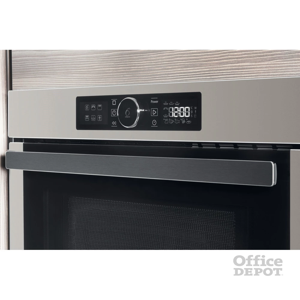 Whirlpool AMW 730/SD 1000W 31L ezüst beépíthető mikrohullámú sütő