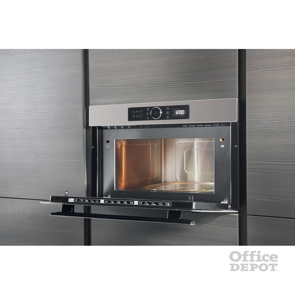 Whirlpool AMW 730/SD 1000W 31L ezüst beépíthető mikrohullámú sütő