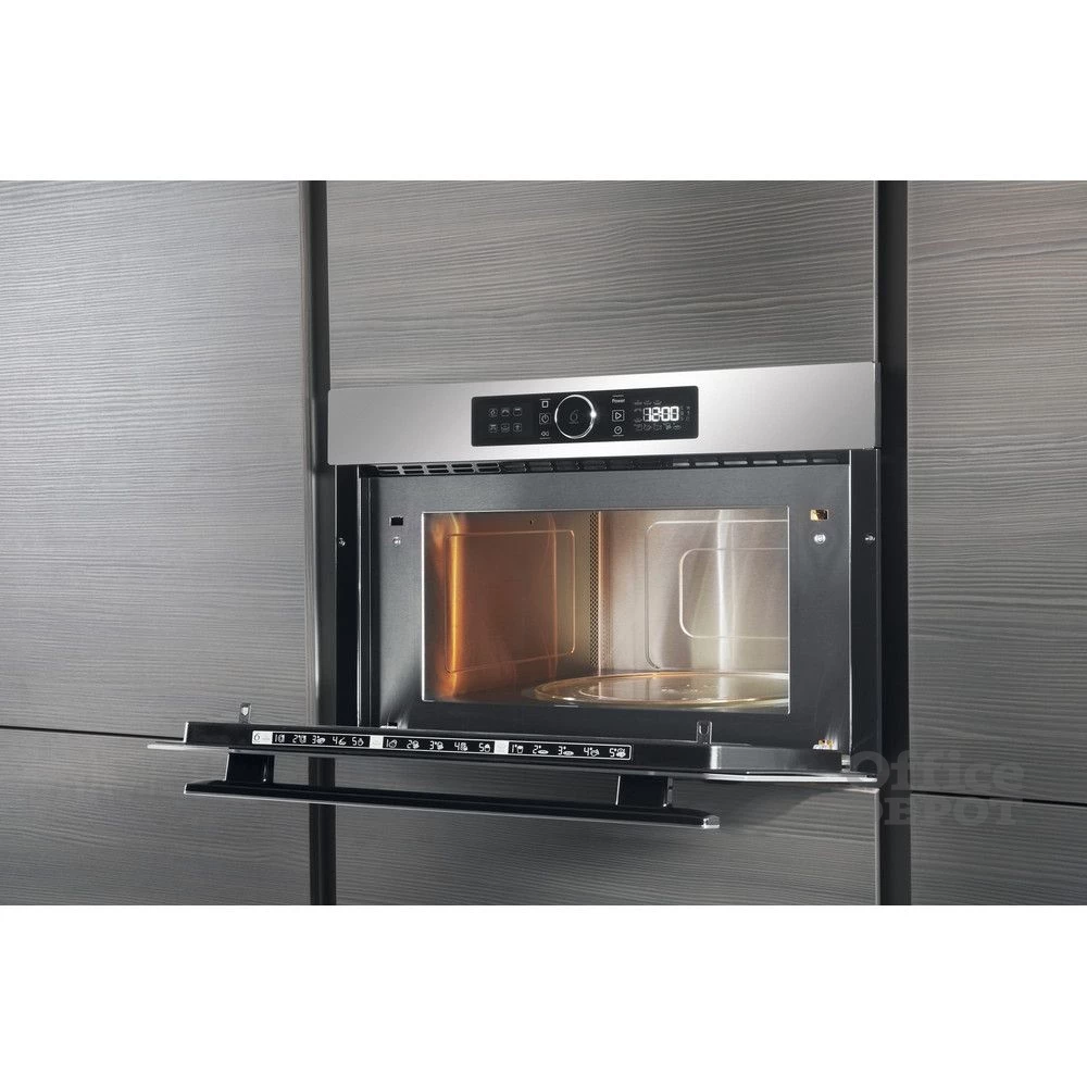 Whirlpool AMW 730/IX 1000W 31L ezüst beépíthető mikrohullámú sütő