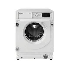 Whirlpool BI WDWG 751482 EU N fehér, elöltöltős, max.1400ford., 7 kg/5 kg, beépíthető mosó-szárítógép