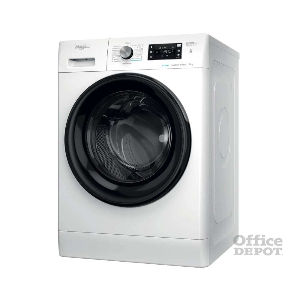 Whirlpool FFB 7238 BV EE fehér, elöltöltős, max.1200ford., 7 kg, mosógép