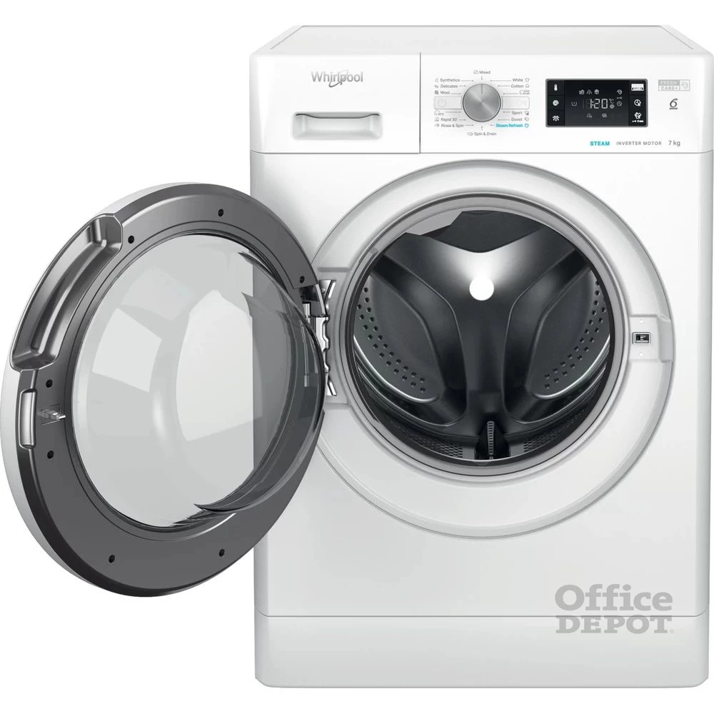 Whirlpool FFB 7459 WV EE fehér, elöltöltős, max.1400ford., 7 kg, mosógép