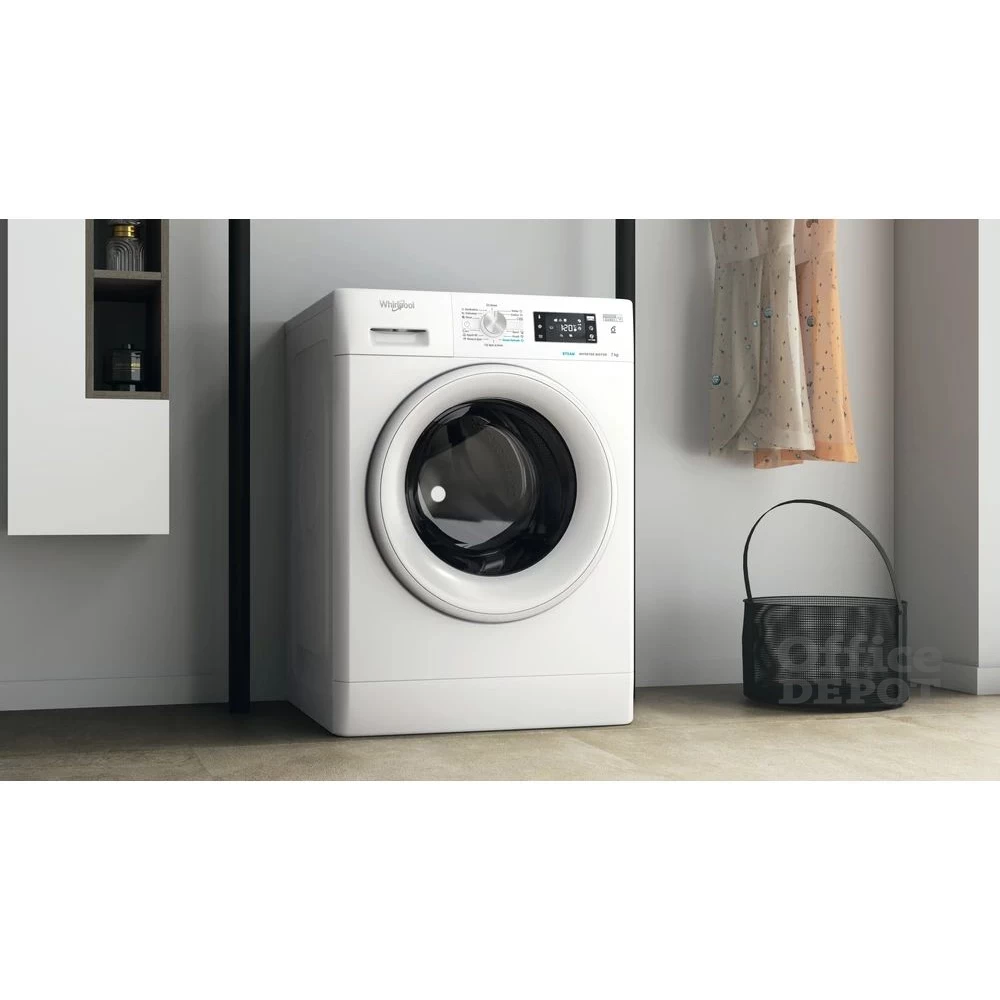 Whirlpool FFB 7459 WV EE fehér, elöltöltős, max.1400ford., 7 kg, mosógép