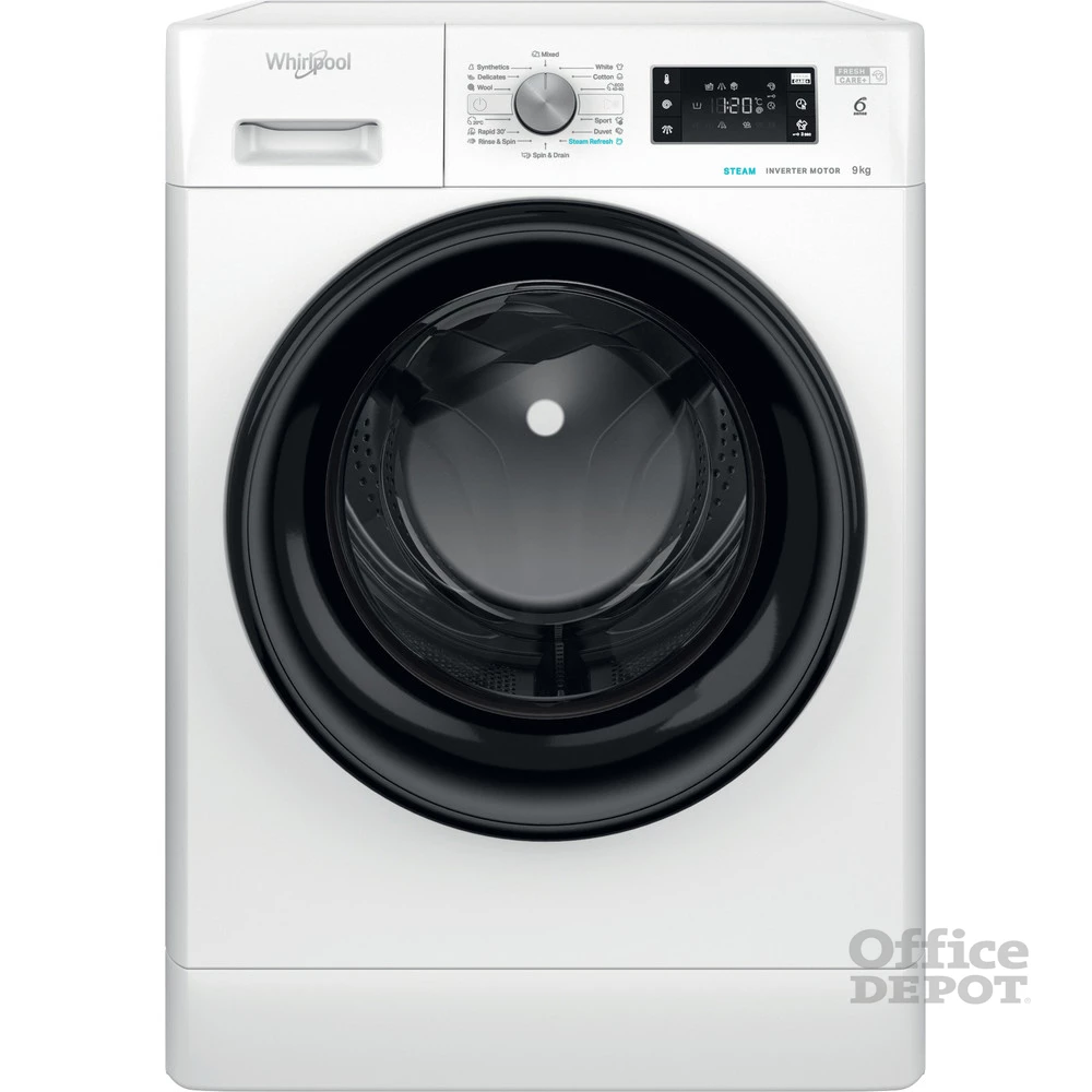Whirlpool FFB 9469 BV EE fehér, elöltöltős, max.1400ford., 9 kg, mosógép