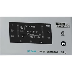 Whirlpool FFD 9458 SBSV EU ezüst, elöltöltős, max.1200ford., 9 kg, mosógép