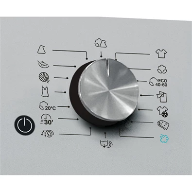 Whirlpool FFD 9458 SBSV EU ezüst, elöltöltős, max.1200ford., 9 kg, mosógép