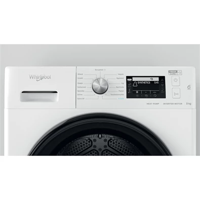 Whirlpool FFT D 9X3B HU fehér, 9 kg, hőszivattyús, szárítógép