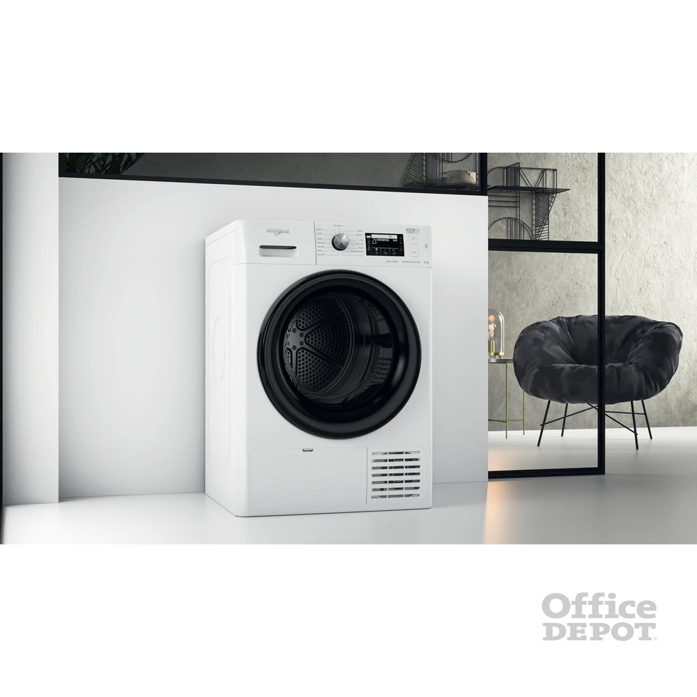 Whirlpool FFT D 9X3B HU fehér, 9 kg, hőszivattyús, szárítógép