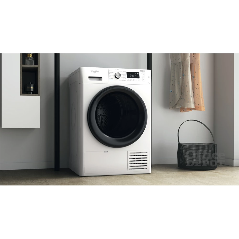 Whirlpool FFT M11 82B EE R fehér, 8 kg, hőszivattyús, szárítógép