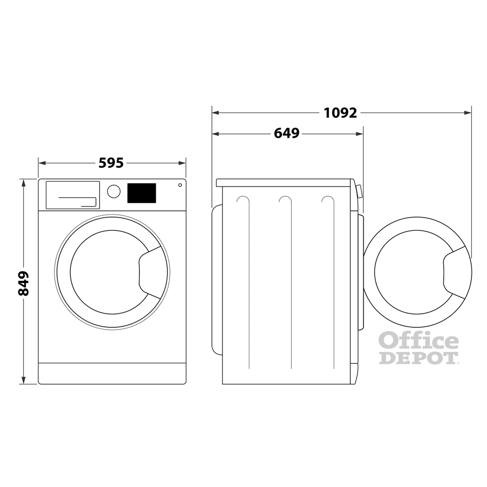 Whirlpool FFT M11 82B EE R fehér, 8 kg, hőszivattyús, szárítógép