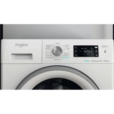 Whirlpool FFWDB 864369 SV EE fehér, elöltöltős, max.1400ford., 8 kg/6 kg, mosó-szárítógép