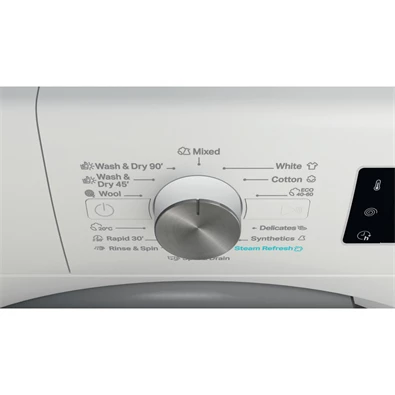 Whirlpool FFWDB 864369 SV EE fehér, elöltöltős, max.1400ford., 8 kg/6 kg, mosó-szárítógép