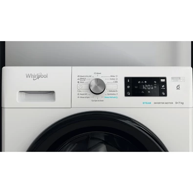 Whirlpool FFWDB 976258 BV EE 9 kg elöltöltős mosó-szárítógép Whirlpool FFWDB 976258 BV EE 9 kg elöltöltős mosó-szárítógép