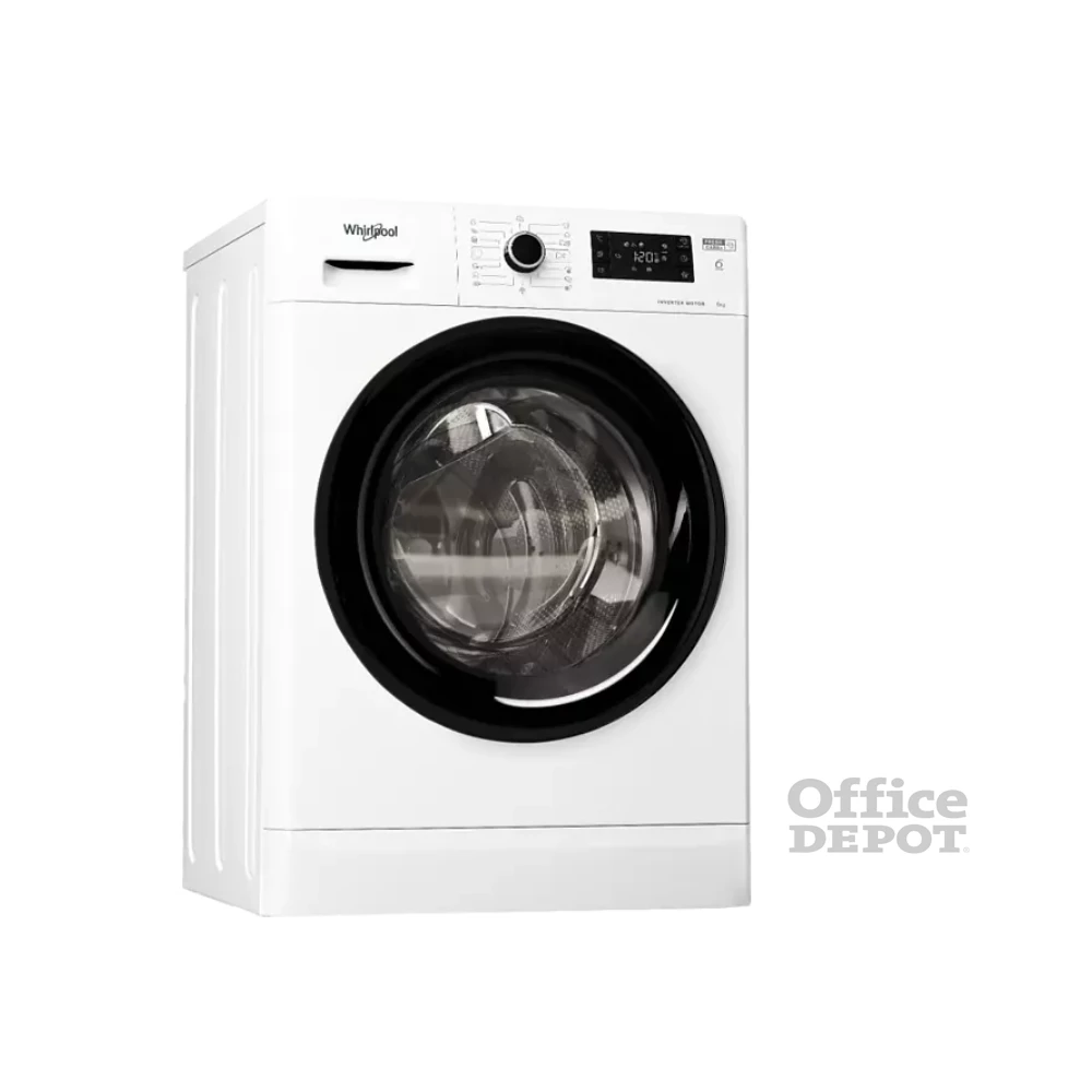 Whirlpool FWSG 61282 BV EE N fehér, elöltöltős, max.1200ford., 6 kg, mosógép