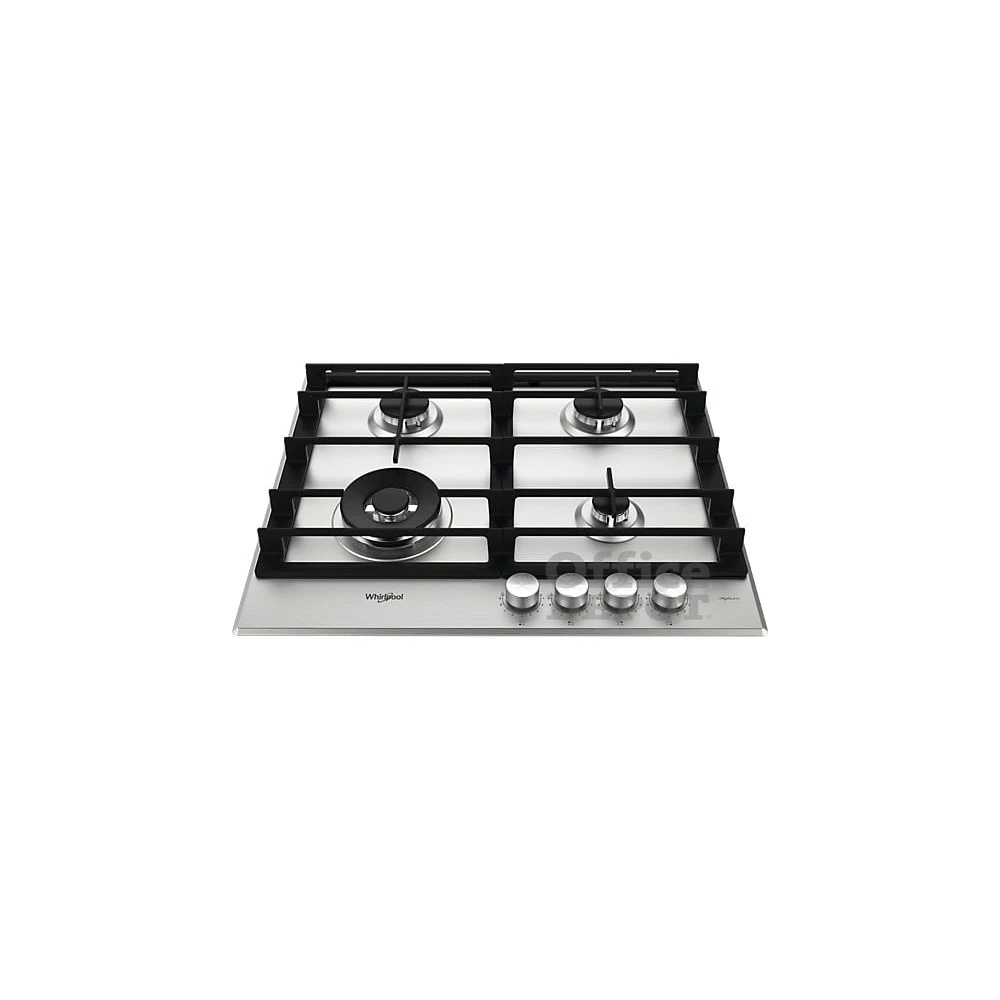 Whirlpool GMWL 628/IXL EE inox, beépíthető, gáz, főzőzóna: 3 +1 wok égőfej, beépíthető méret: 56cm, főzőlap