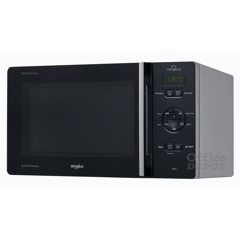 Whirlpool MCP 346 SL 800W 25L ezüst mikrohullámú sütő